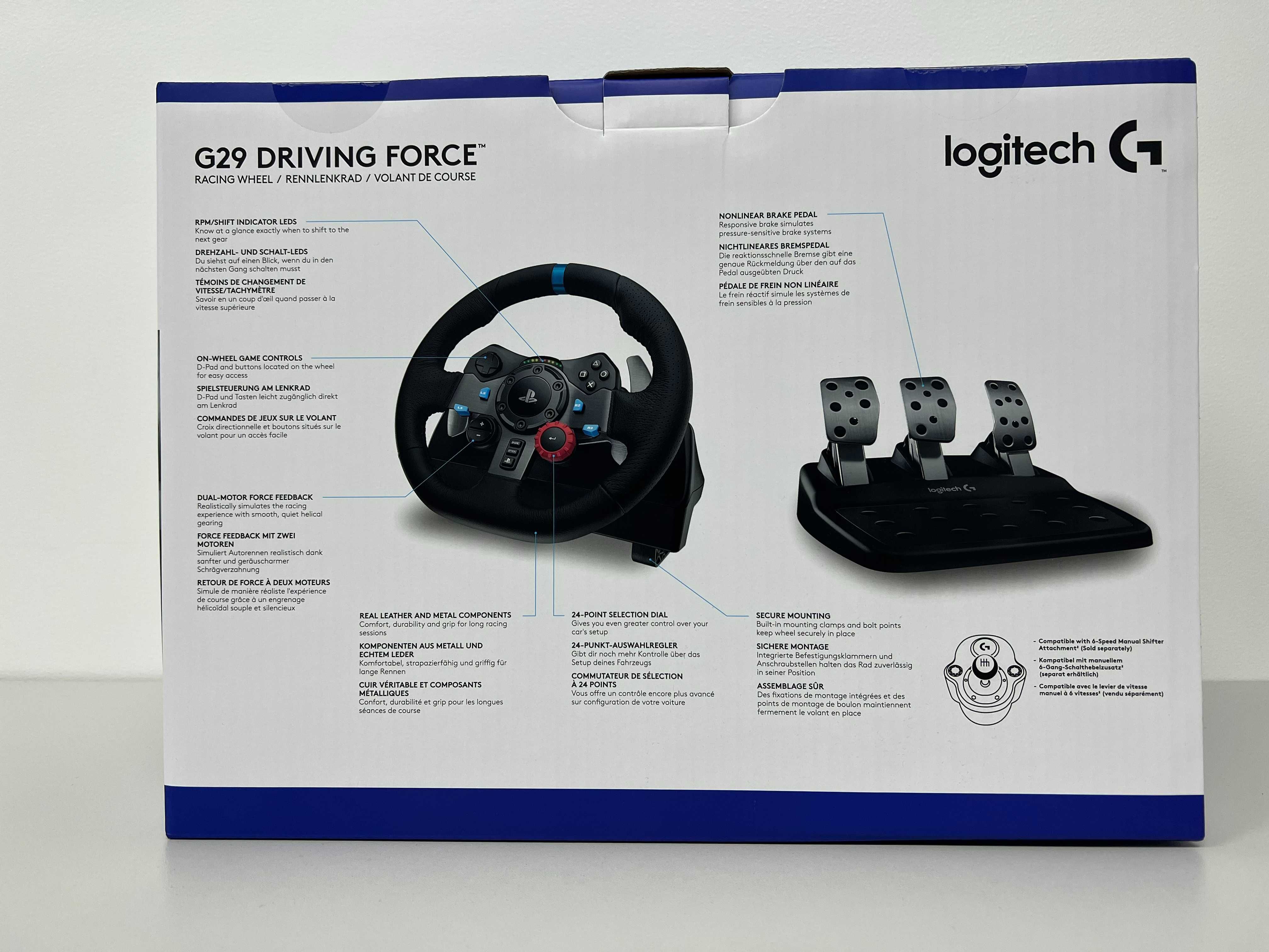 Комплект (кермо, педалі) Logitech G29 (941-000112)
