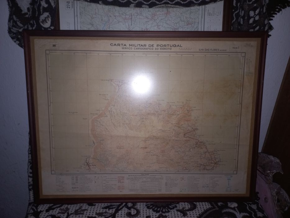 Quadros cartas militares