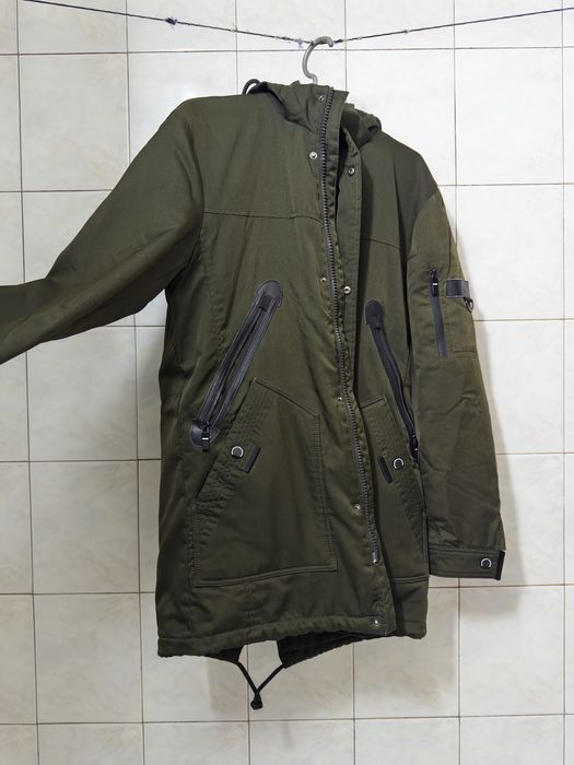 Парка цвета хаки