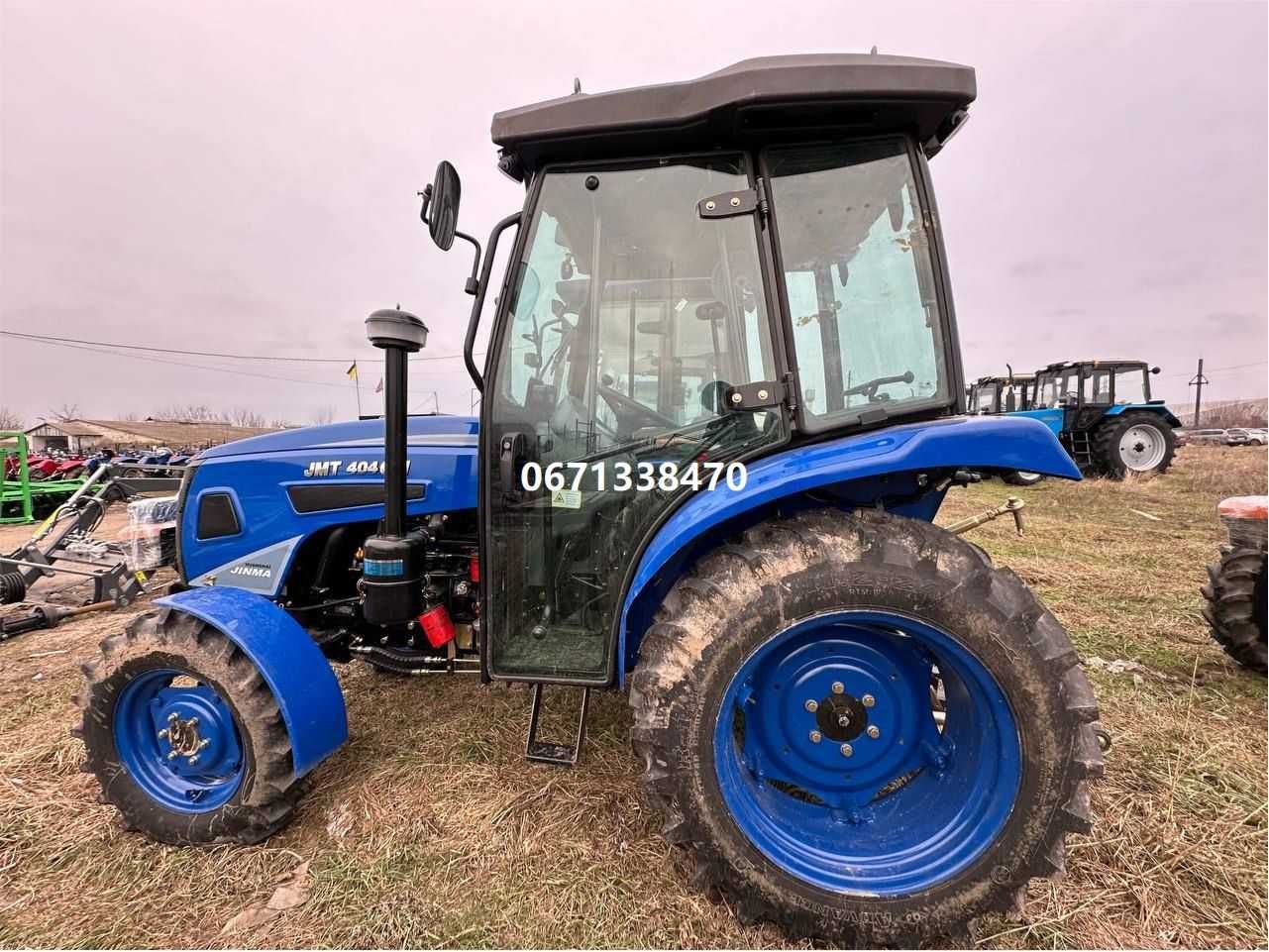 Минитрактор JINMA JMT 404 CN (синий) ДЖІНМА безкоштовна доставка