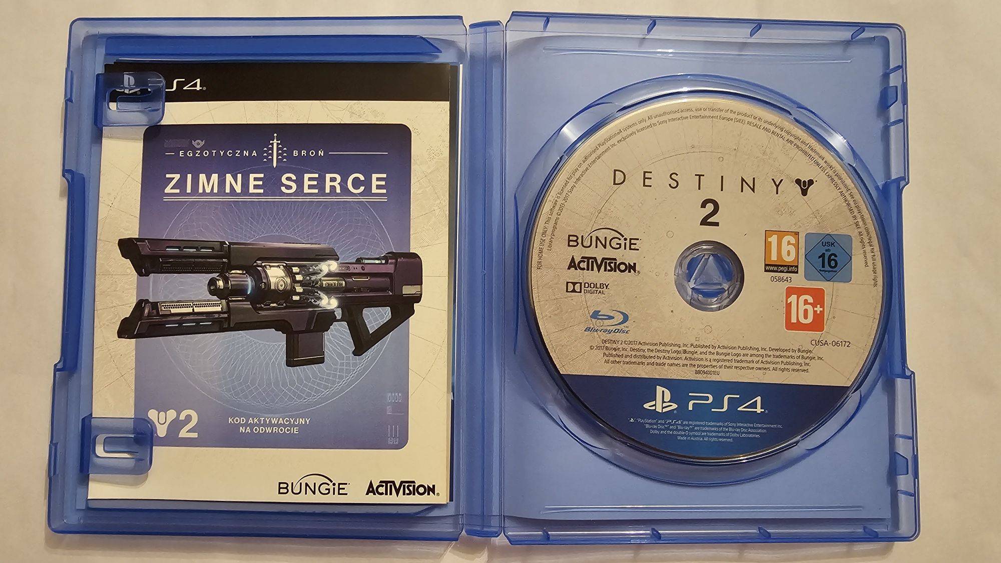 Destiny 2 gra na Playstation 4 / 5 . Napisy PL.