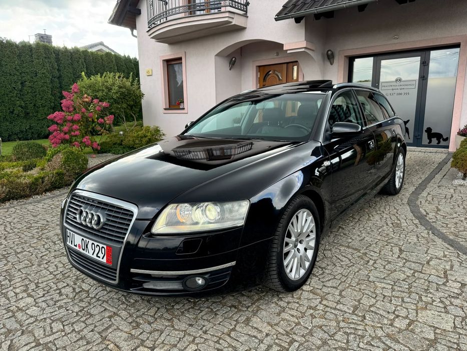 Audi A6 Xenon Skóra Nawi Tempomat Klimatronic Grz.Fotele Alu17 Pdc Szyberdach