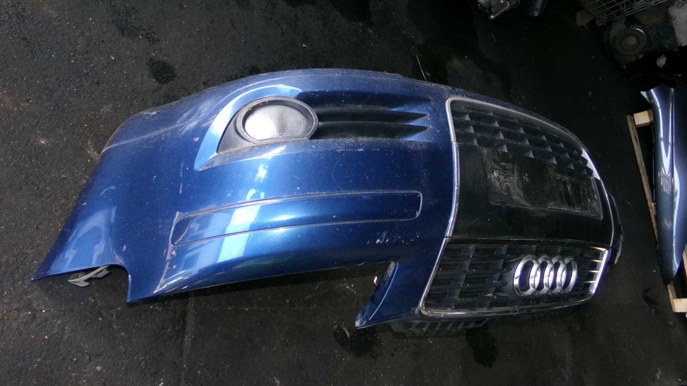 Paz55 Zderzak przedni przód audi a3 8p niebieski wysyłka