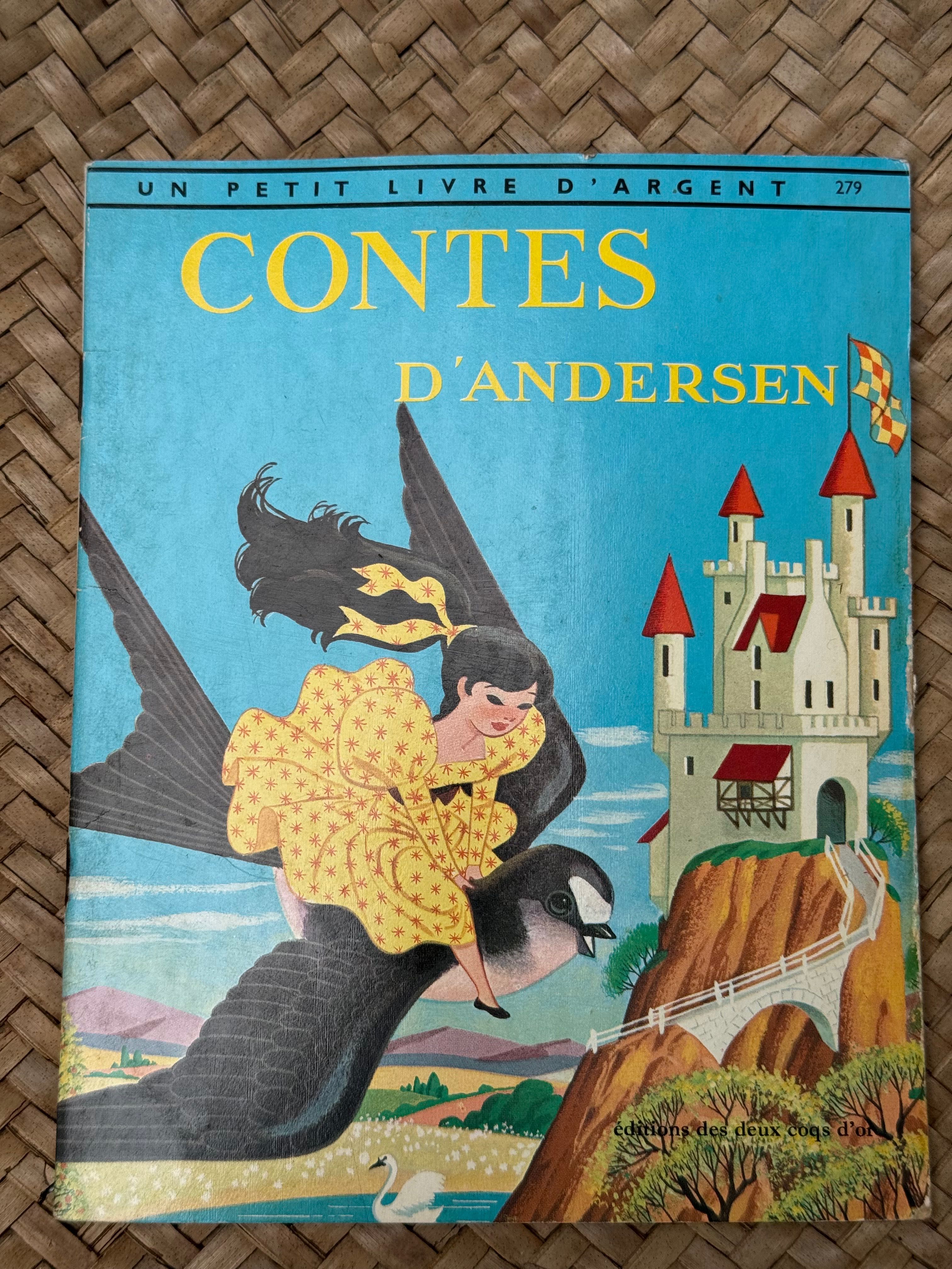 Coleção de livros infantis em francês.