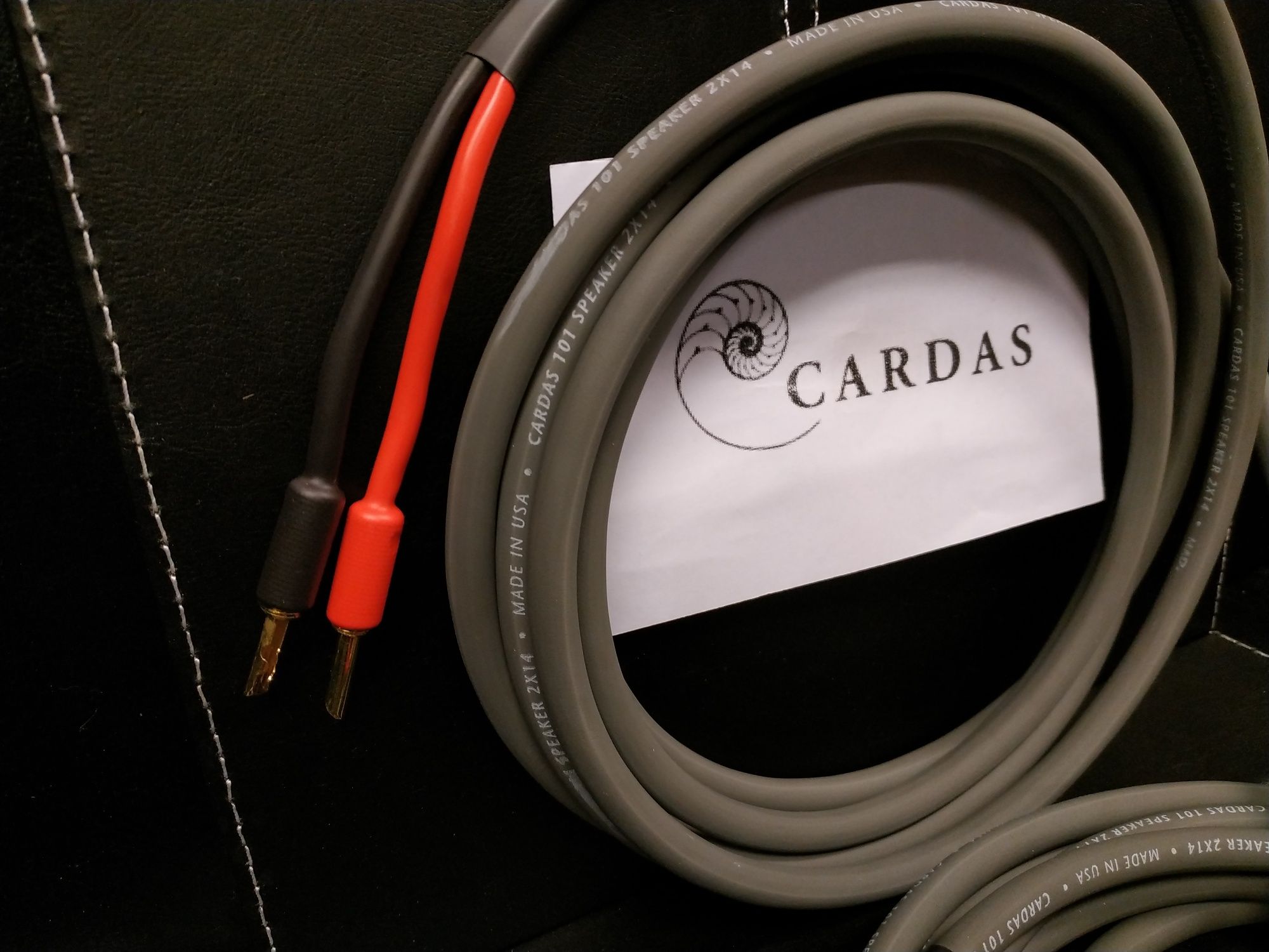 Cardas 101 kable głośnikowe WireWorld Uniterm Silver Trans Audio Hi-Fi