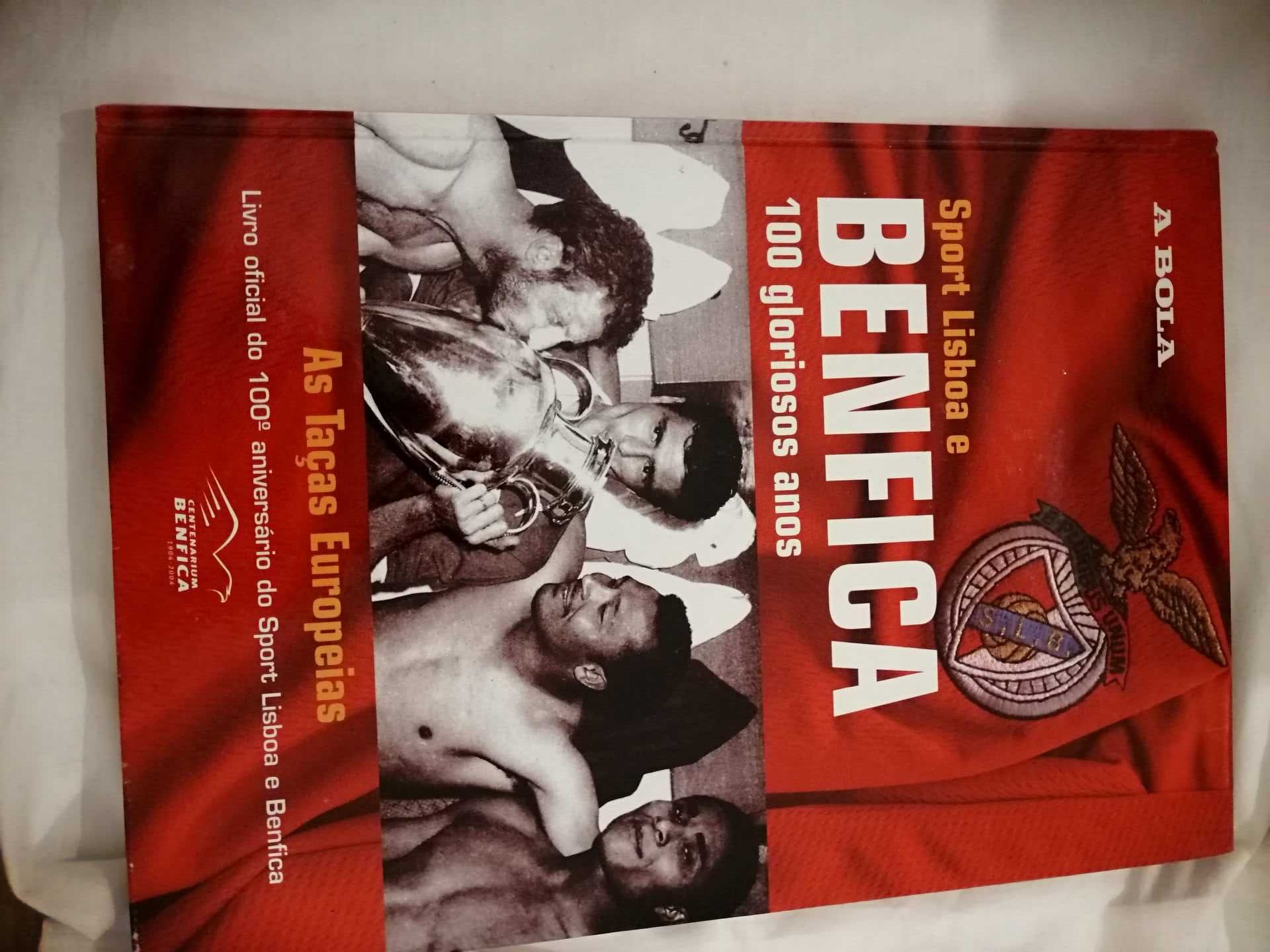 Sport Lisboa e Benfica  100 Gloriosos anos Colecção 7 Livros