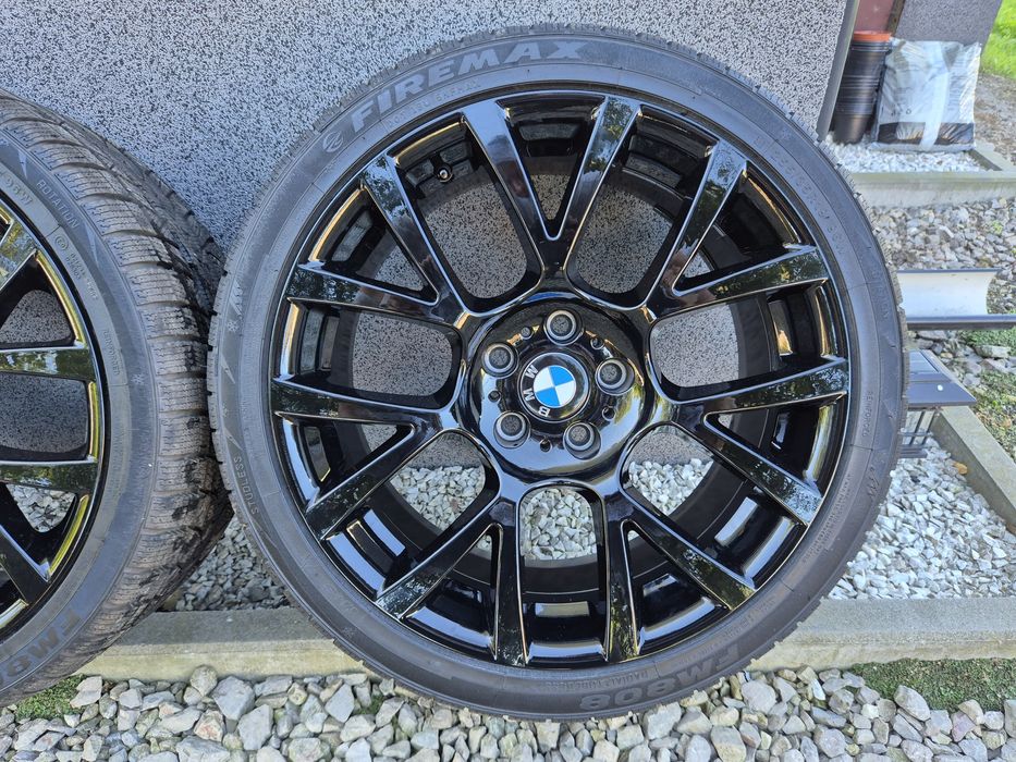 Koła Felgi Opony Zimowe Bmw 5x120 19" Czarne Styling 238