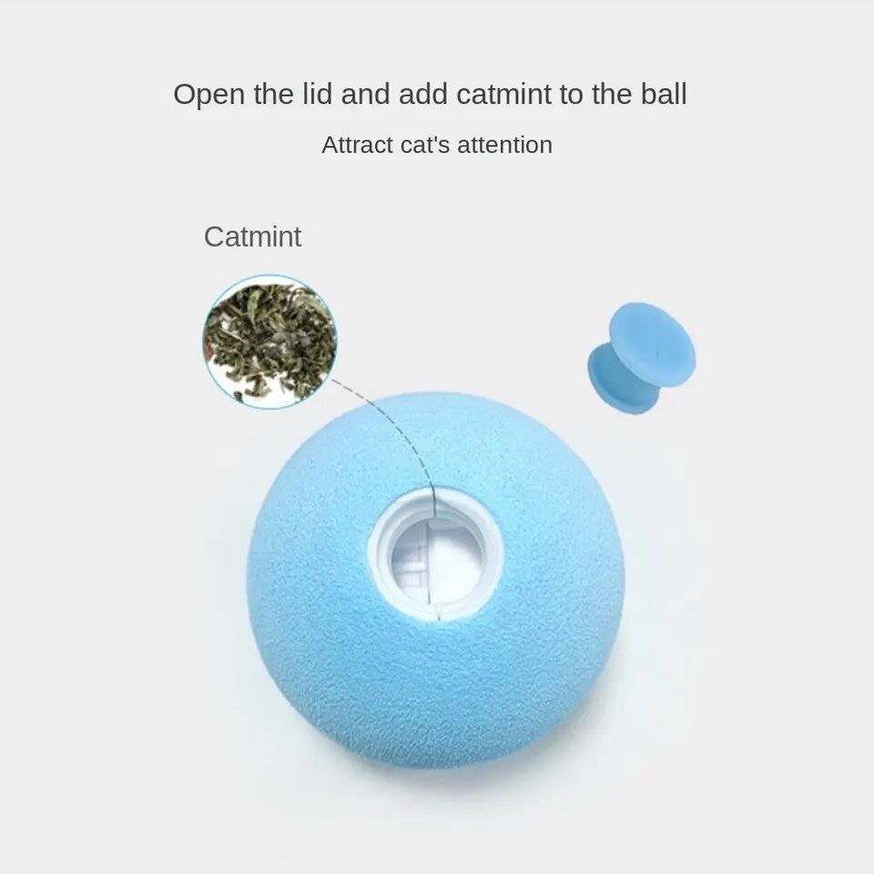 Интерактивный мячик для игрушек для кошек
