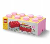 LEGO Pojemnik na klocki 4x2 jasnoróżowy
