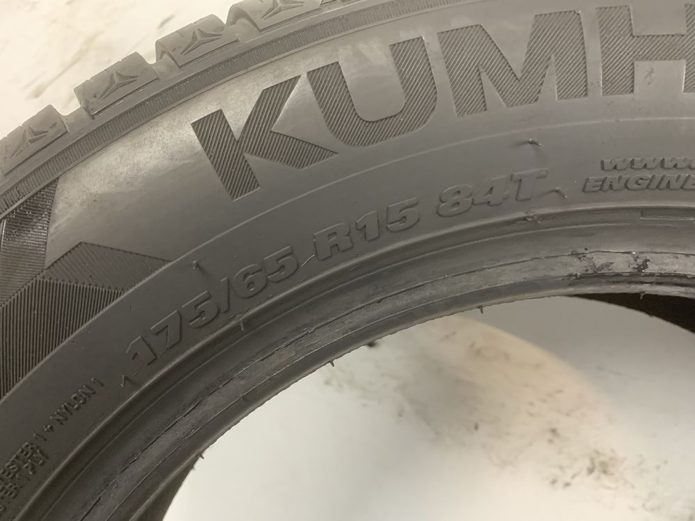 4x 175/65/15 Kumho WinterCraft WP52 / 2023r 8mm / GWARANCJA