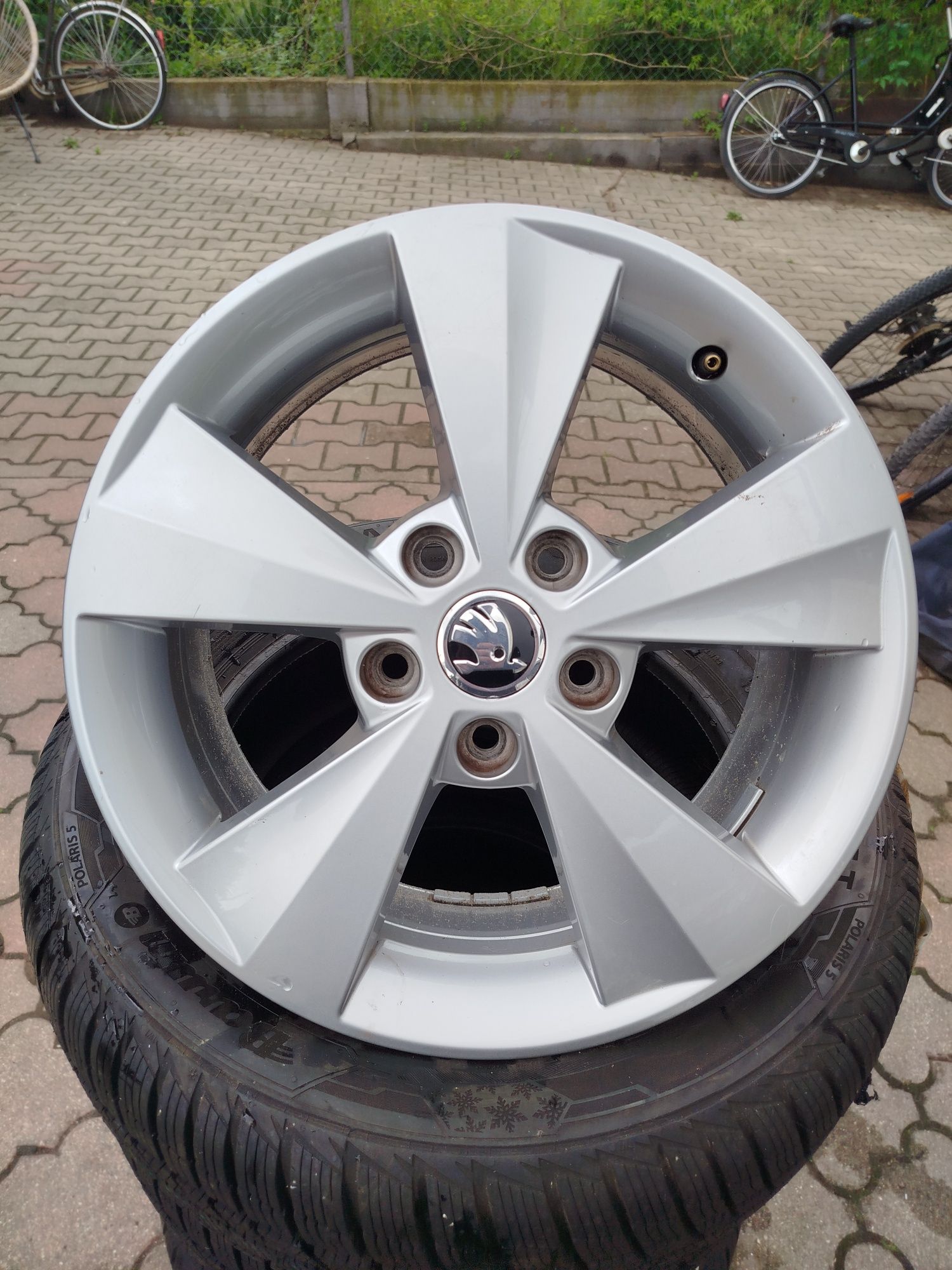 3x Felgi Aluminiowe Skoda 16cali (5x112,ET46)