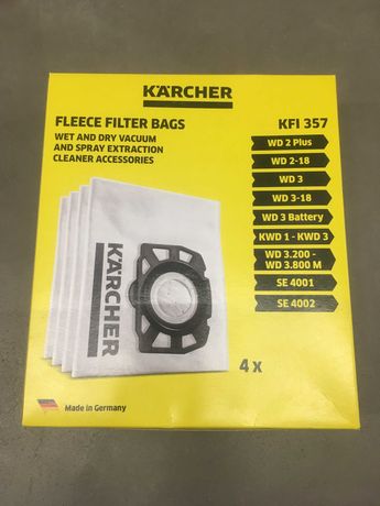 Флісовий фільтр-мішок Karcher для WD2 - WD3