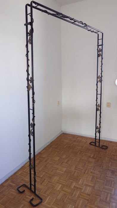 Metalowa Brama Weselna Ślubna Ogrodowy Łuk Weselny Girlanda Ogrodowa