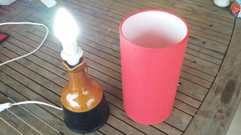 Candeeiro (hand made) vendo ou troco