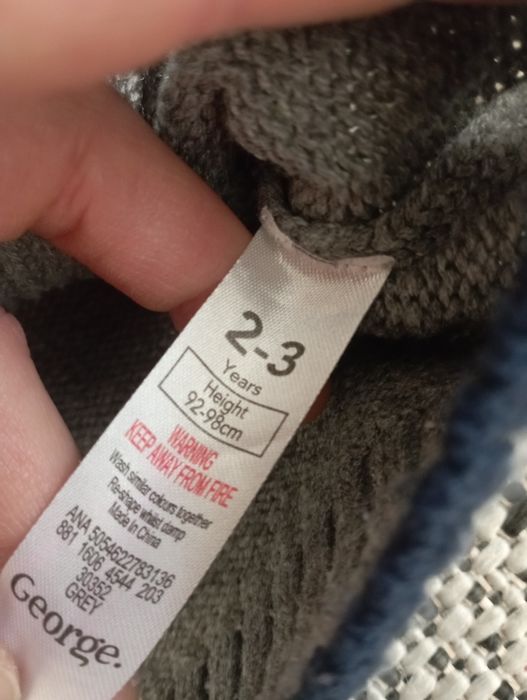 Теплая кофта, свитер 92 р. на мальчика