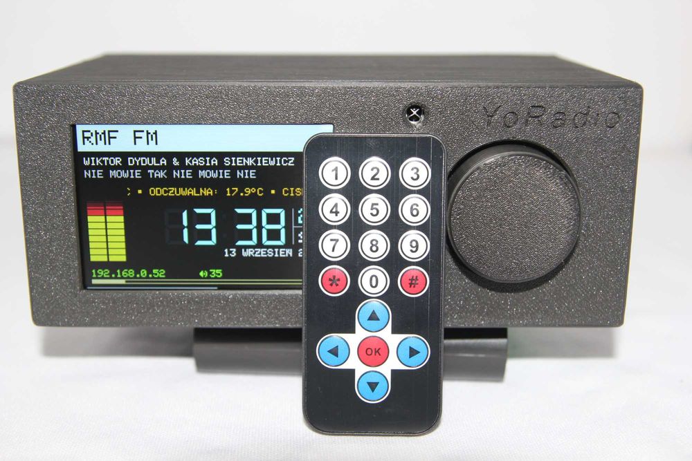 Yoradio Radio internetowe Wifi  ESP32