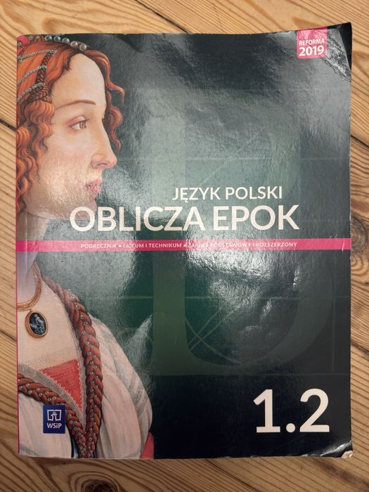 Oblicza epok 1.2 jezyk polski książka Nowa Era