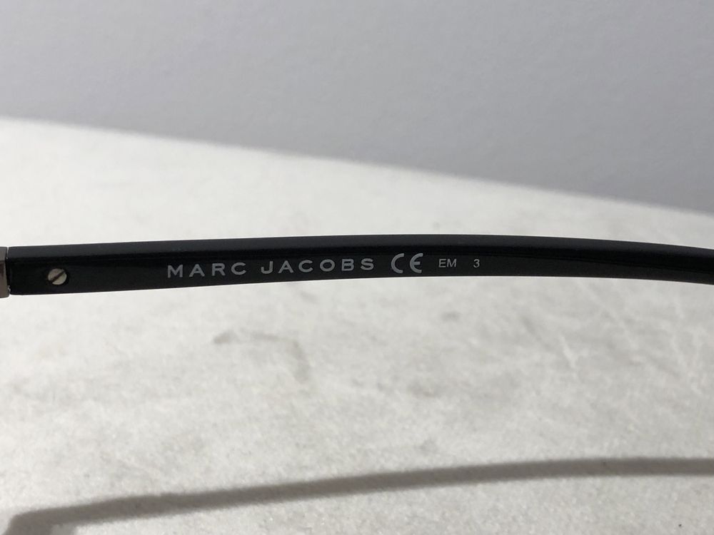 okulary przeciwsłoneczne Marc Jacobs czarne