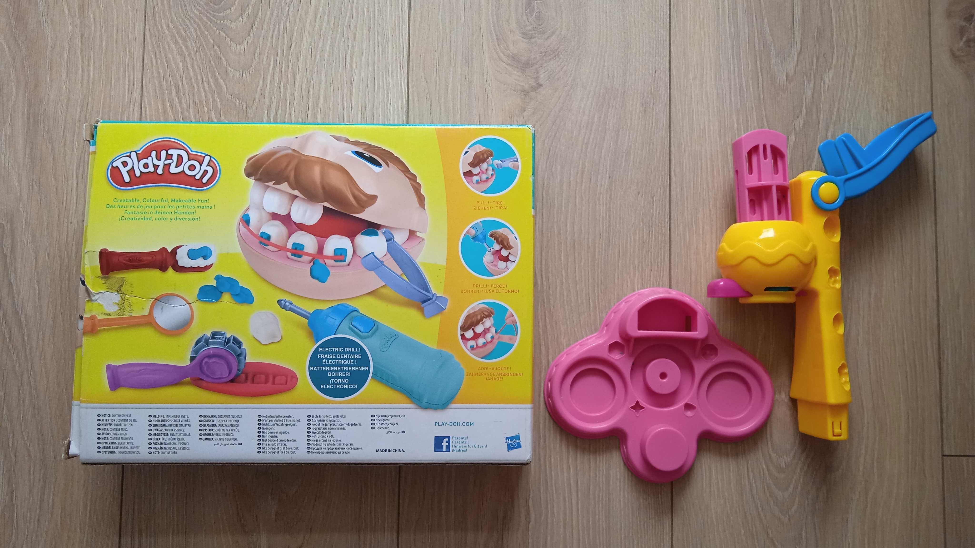 Zestaw play-doh dentysta i inne - polecam!