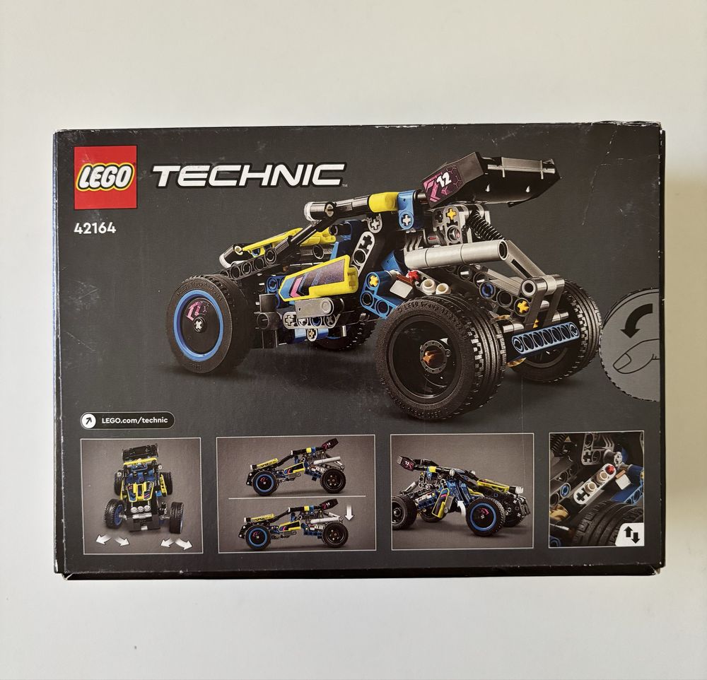 LEGO 42164 Technic - Wyścigowy łazik terenowy klocki nowe oryginalne