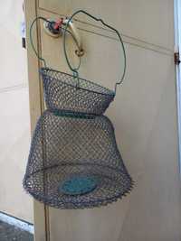 Saco em Rede para Manter Peixe Vivo na Pesca