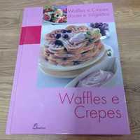vendo livro waffles e crepes