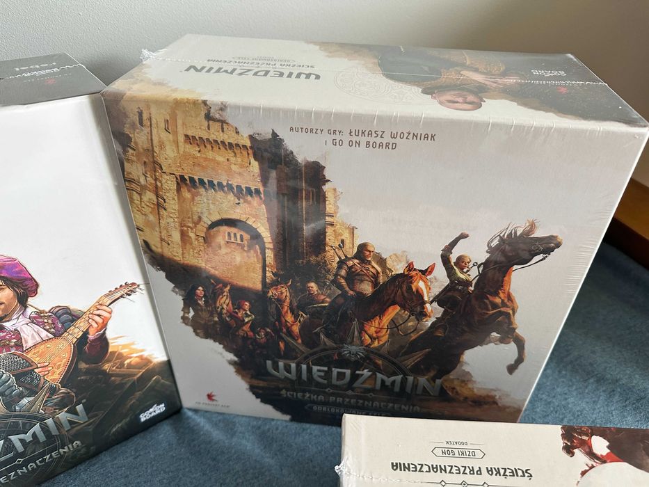 Wiedźmin Ścieżka Przeznaczenia ALL-IN Geralt Figurki Towarzyszy i inne