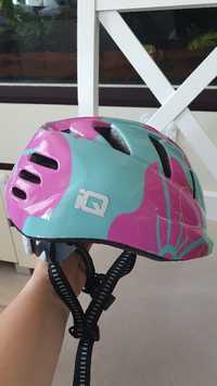 Kask rowerowy dla dziewczynki XS 4-6 lat