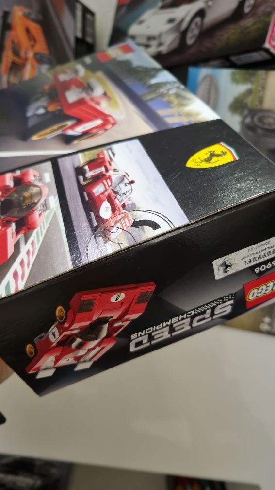 76906 Lego speed Ferrari Лего машинка Червона ферарі