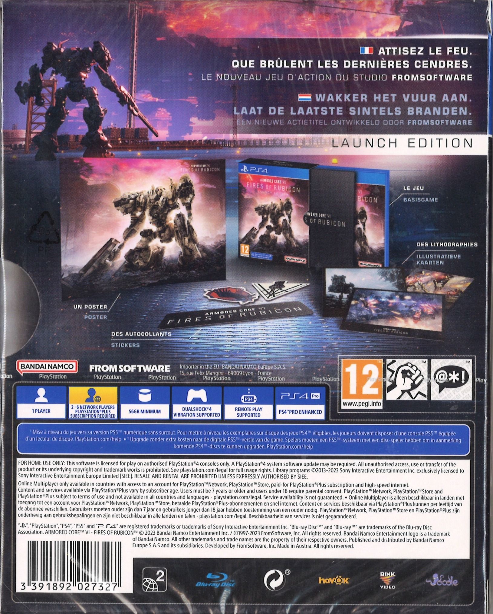 Armored Core VI Fires Of Rubicon - Edycja Premierowa  (PS4)