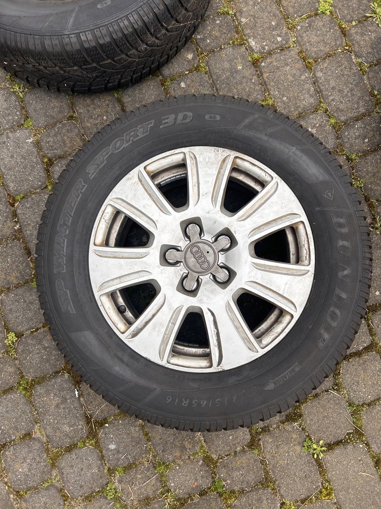 Kola felgi audi vw skoda 16”  opony zimowe 215/65 r16