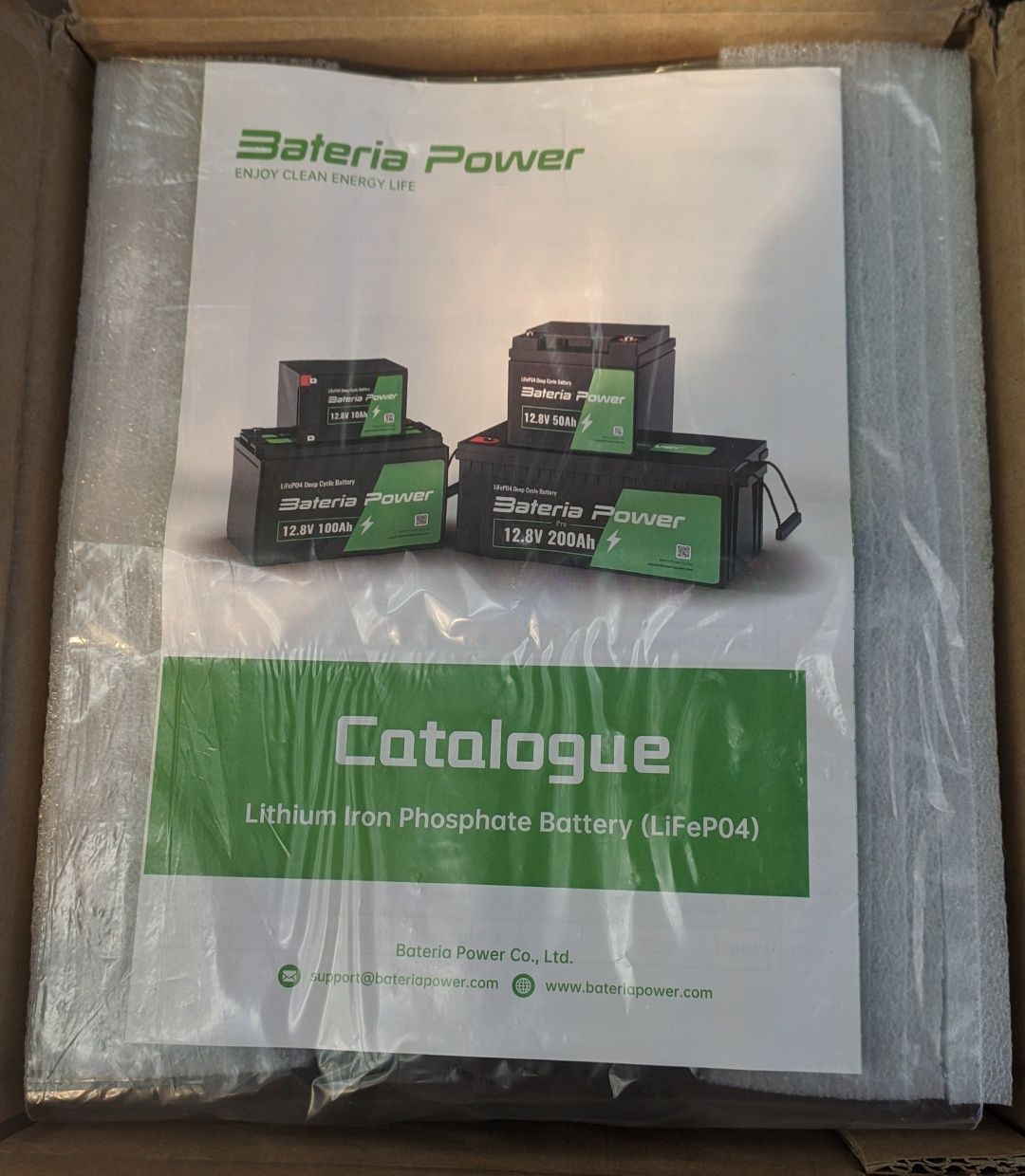 Lifepo4 аккумулятор 50a 12v есть 2, т.е. можно подключить  24v