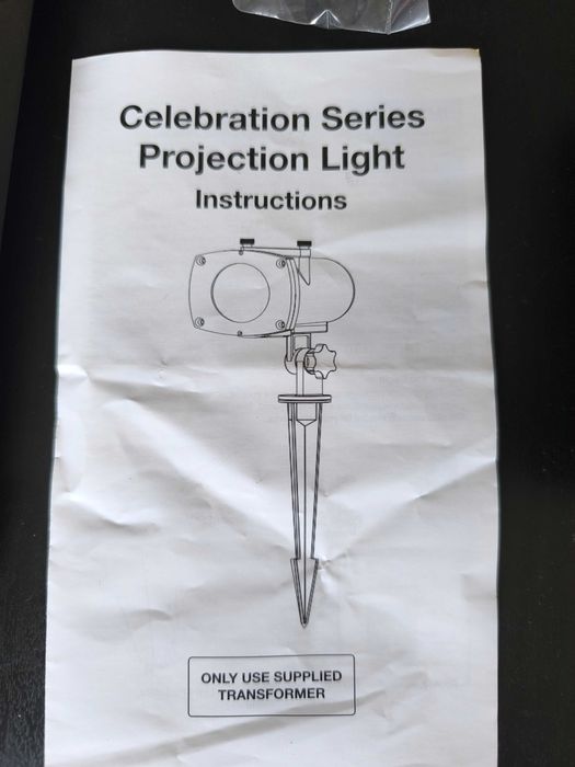 Projetor de imagens festivas