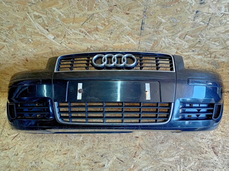 Audi A3 8P zderzak przód przedni kolor czarny oryginał demontaż