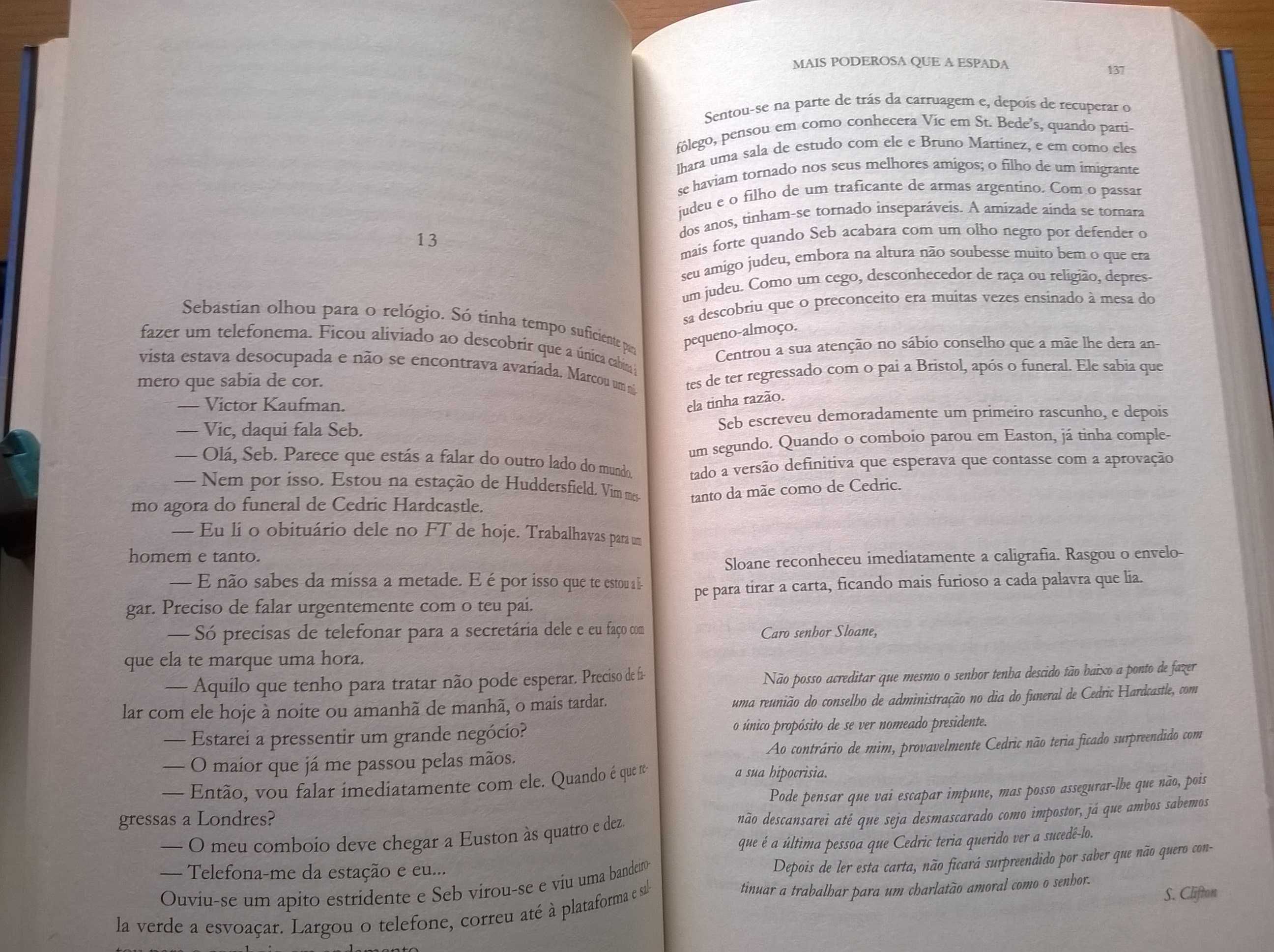 Mais Poderosa que a Espada - Jeffrey Archer