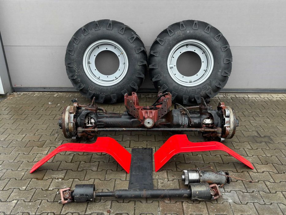 Przedni napęd z blokadą hydrauliczną, nowy typ | URSUS/ZETOR 6 cyl.