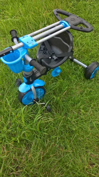 Rowerek trzykołowy Baby Trike 2w1-stan dobry, 50 złote