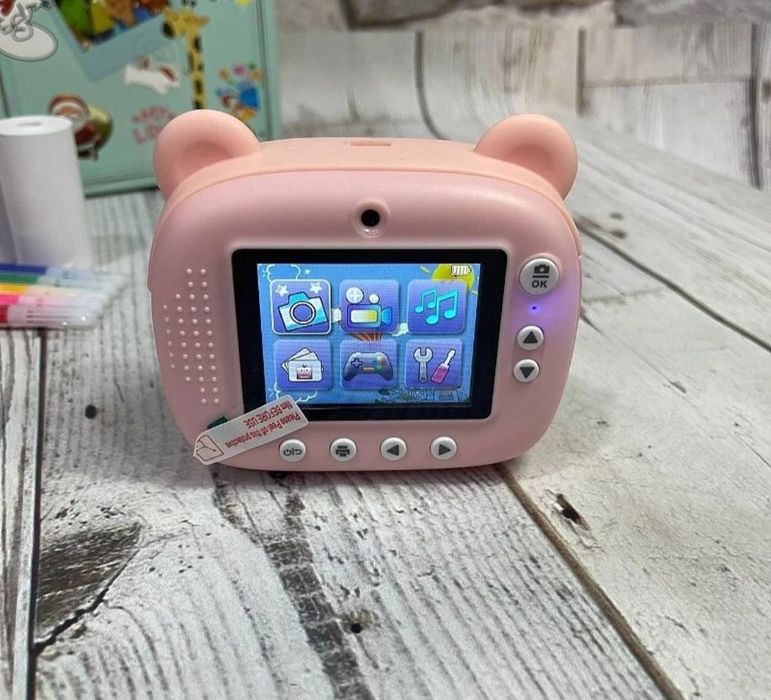 Дитячий фотоапарат повна комплектація миттєвого друку.