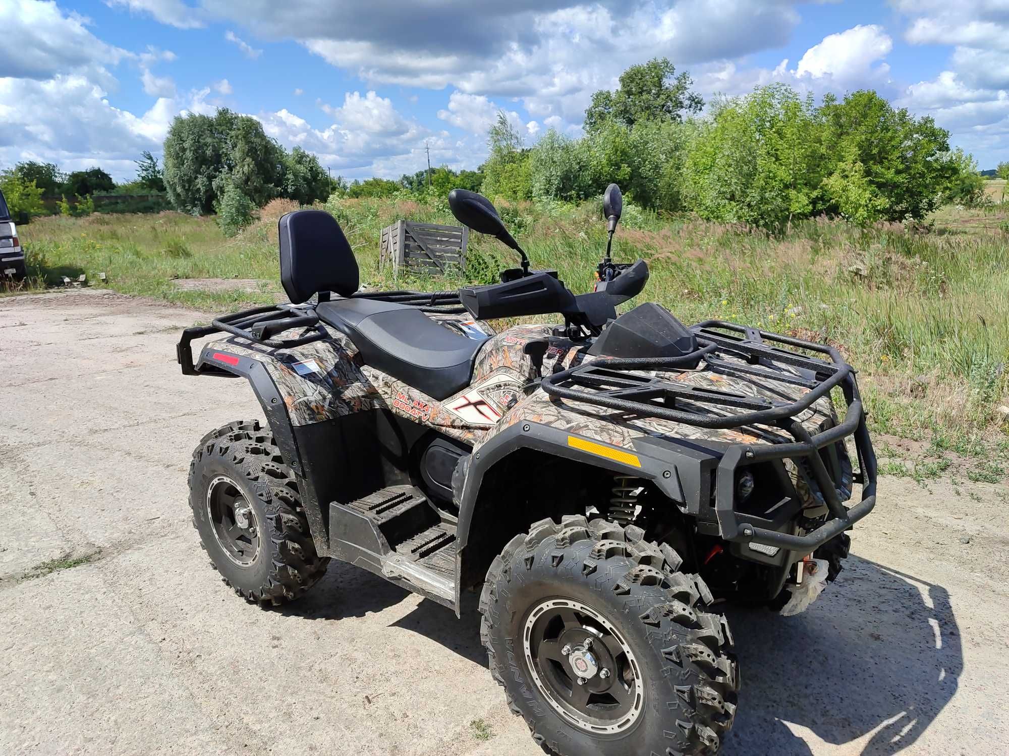 Квадроцикл Hisun 800 ATV доставим бесплатно по Украине