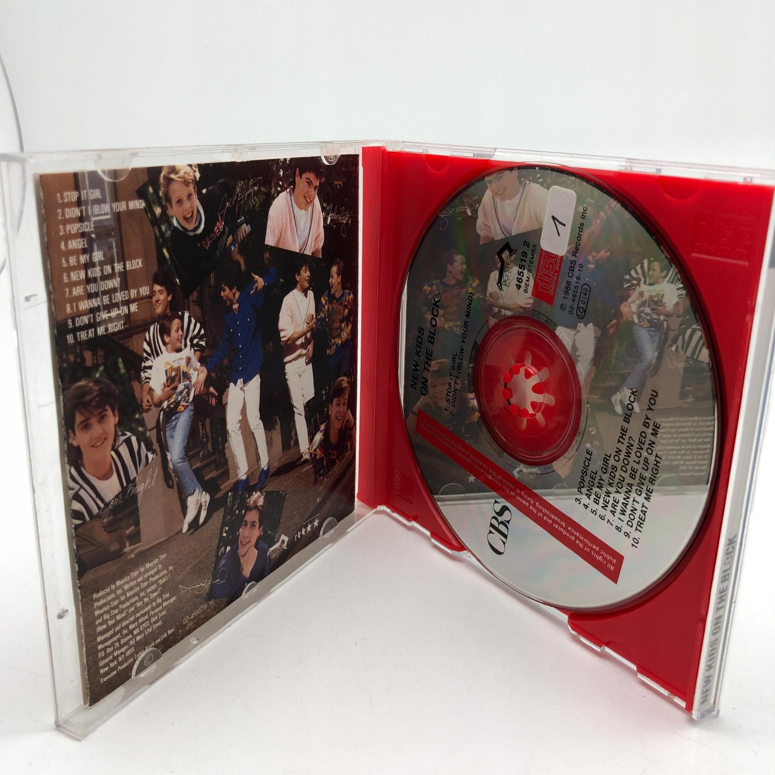 cd - new kids on the block - new kids on the block 1991