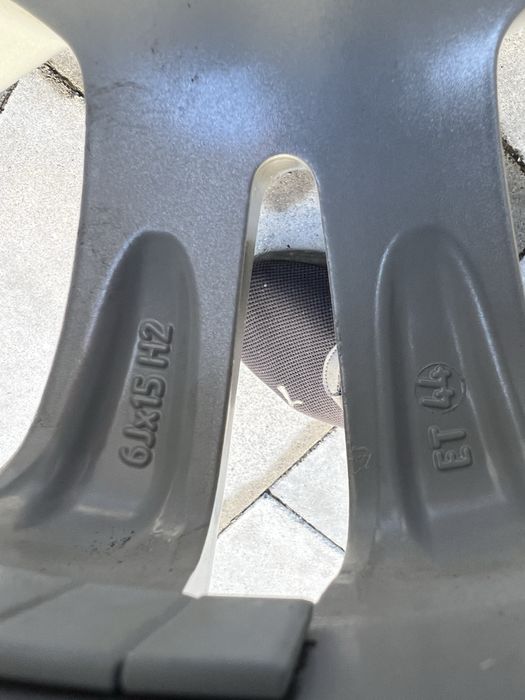 Диски 15R 5x112 6J ET44 DIA57.1 Skoda Audi VW Goff