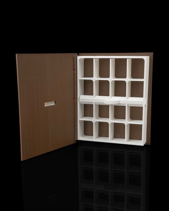 Dice Box Kodeks Zabójcy Luksusowe Pudełko na Kości 2w1 Idealne dla D&D