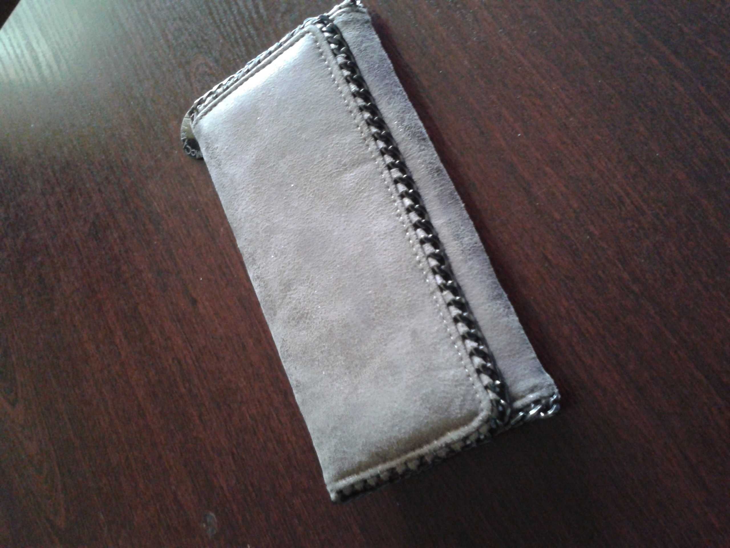 elegancki portfel damski