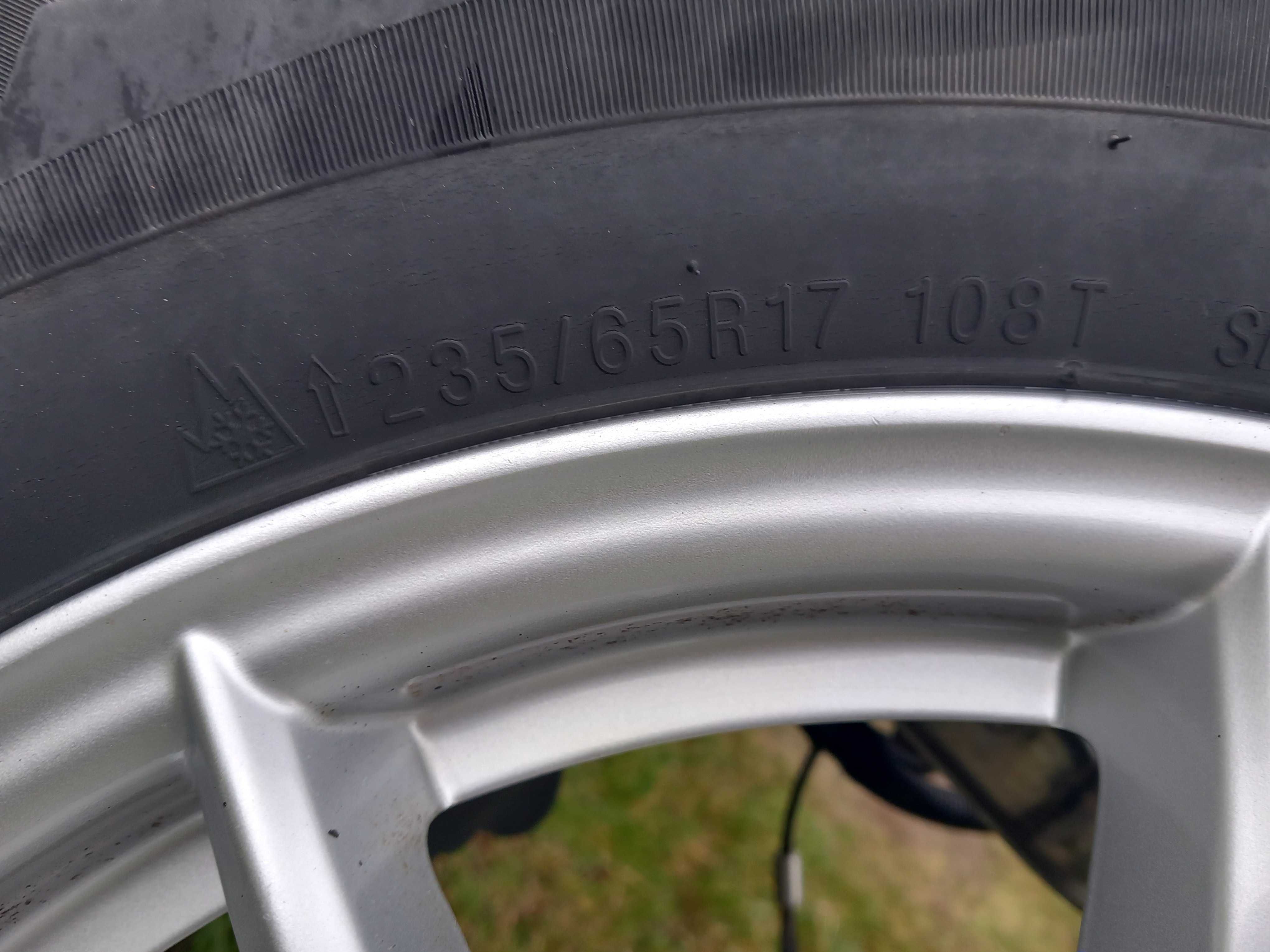 Komplet kół Mercedes ML, GLE  17 cali felgi + op. zimowe 235_65_17