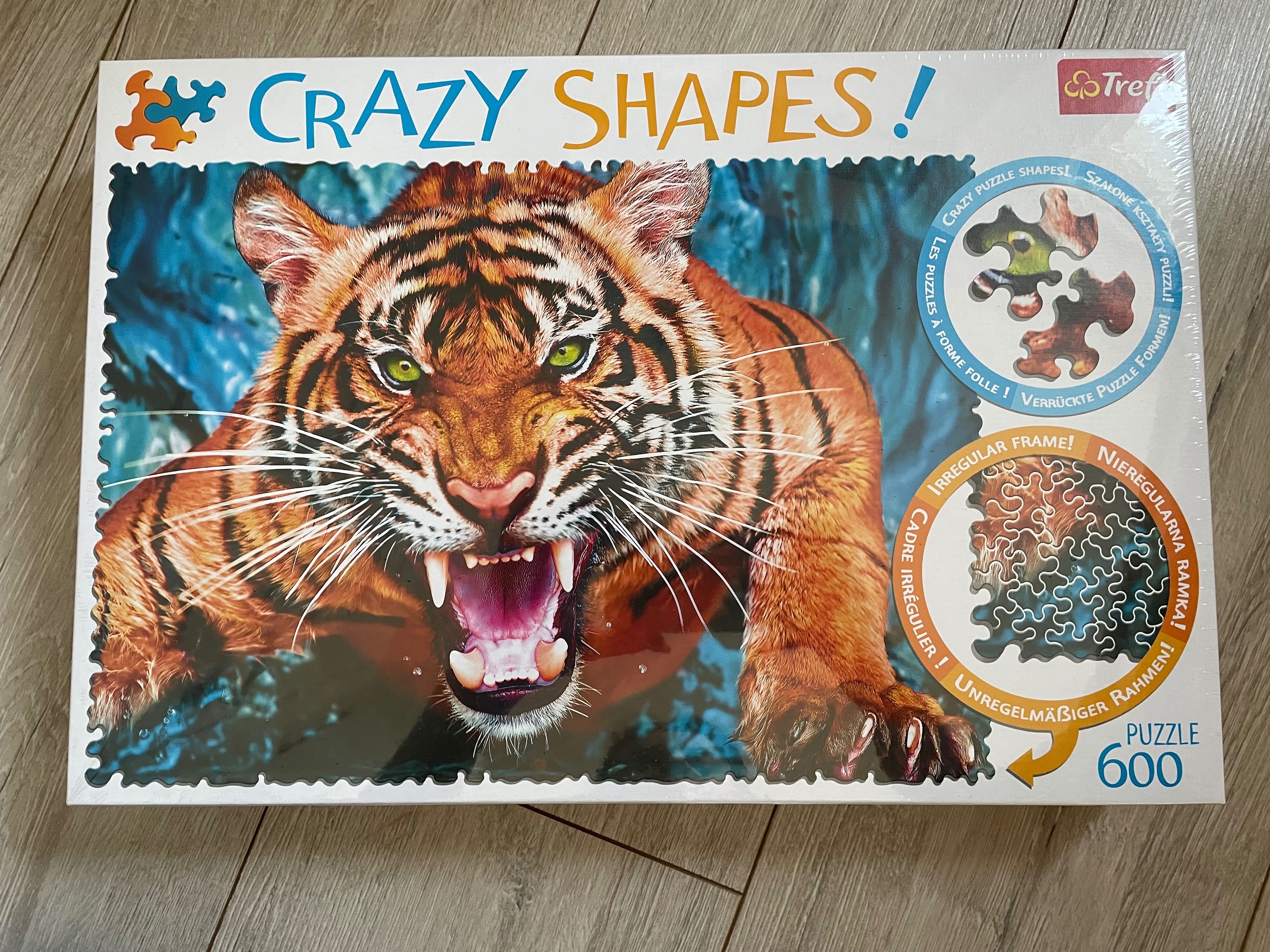 Puzzle Nowe Tygrys 600 elementów