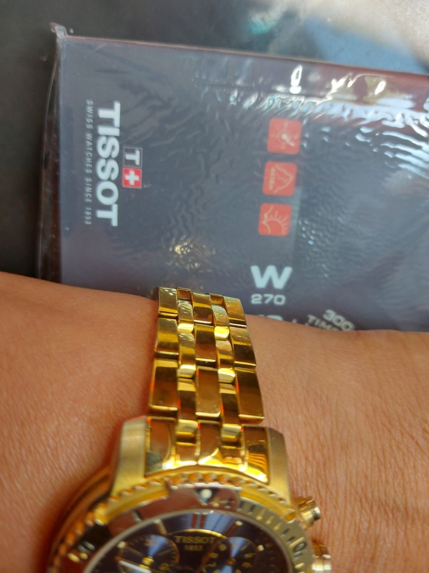 Zegarek TISSOT PRS 200 Gold PVD