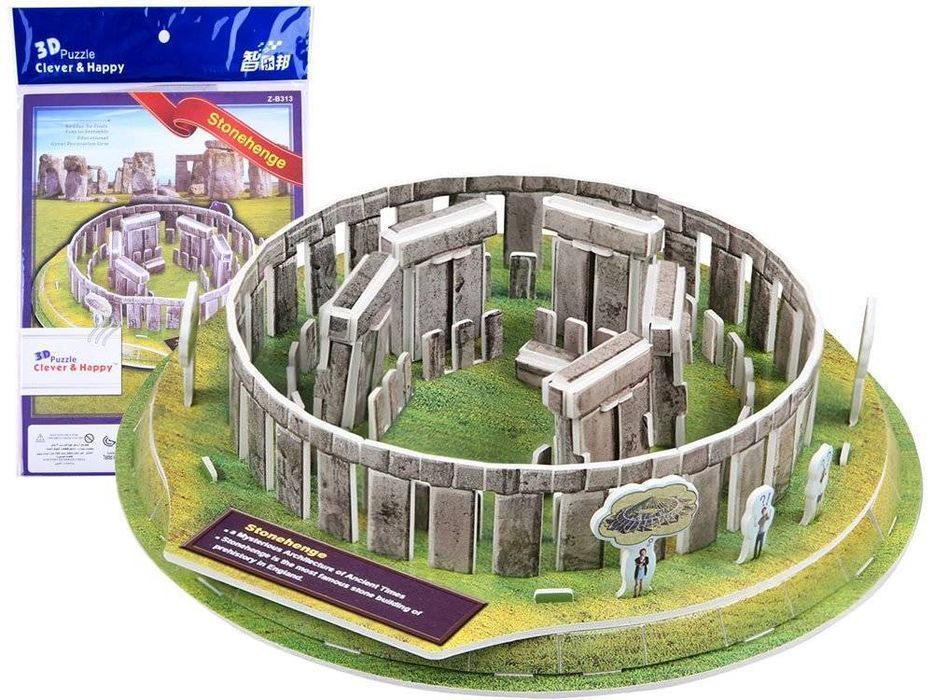 Spatial 3D Puzzle 35 Elements Stonehenge Za3301