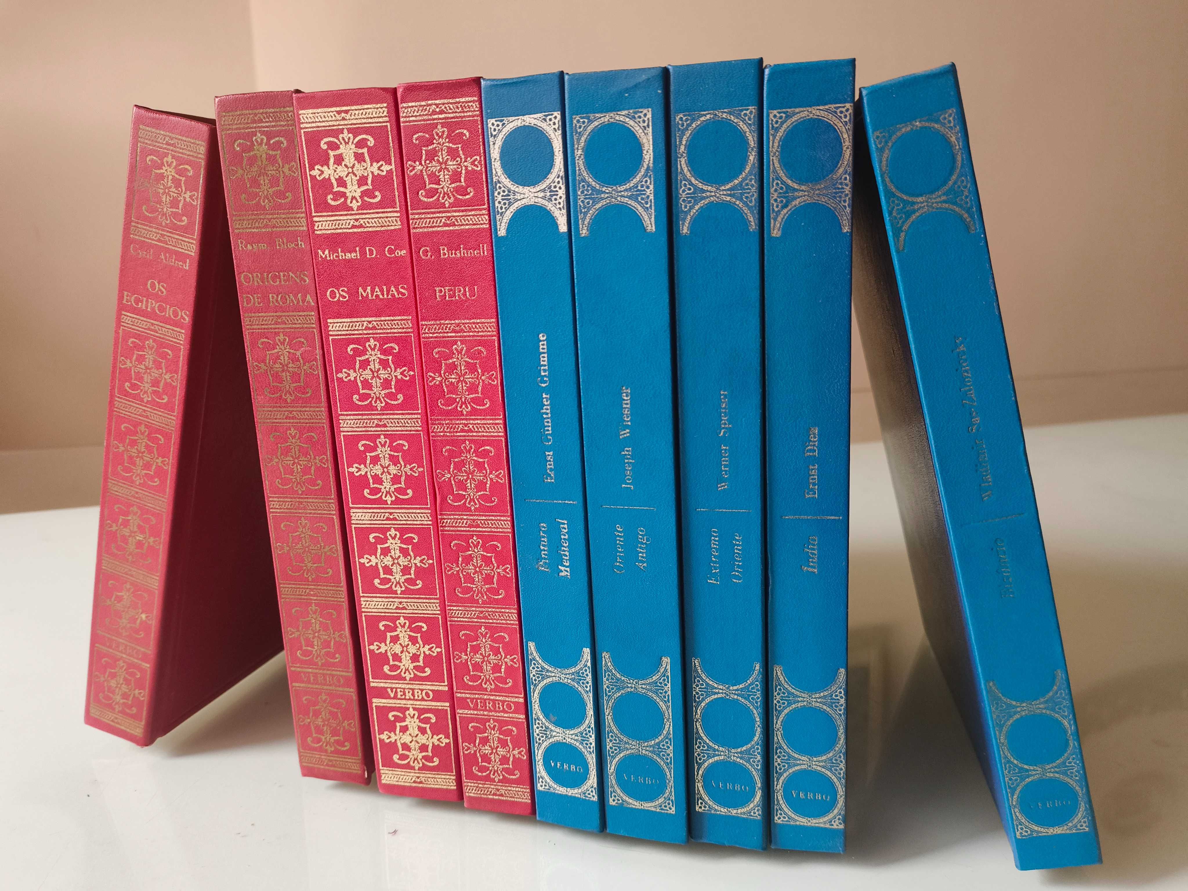 "História Mundi" e "Ars Mundi" da Editorial Verbo + outros