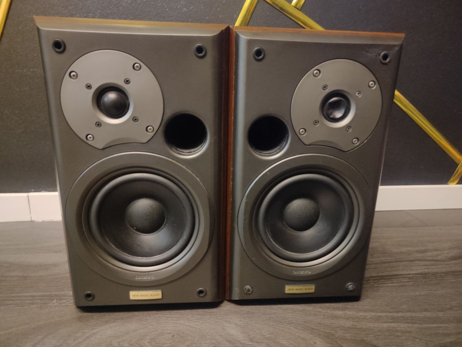 Onkyo ps-a5 r-a5 głośniki kolumny wzmacniacz monitory radio 80w watt