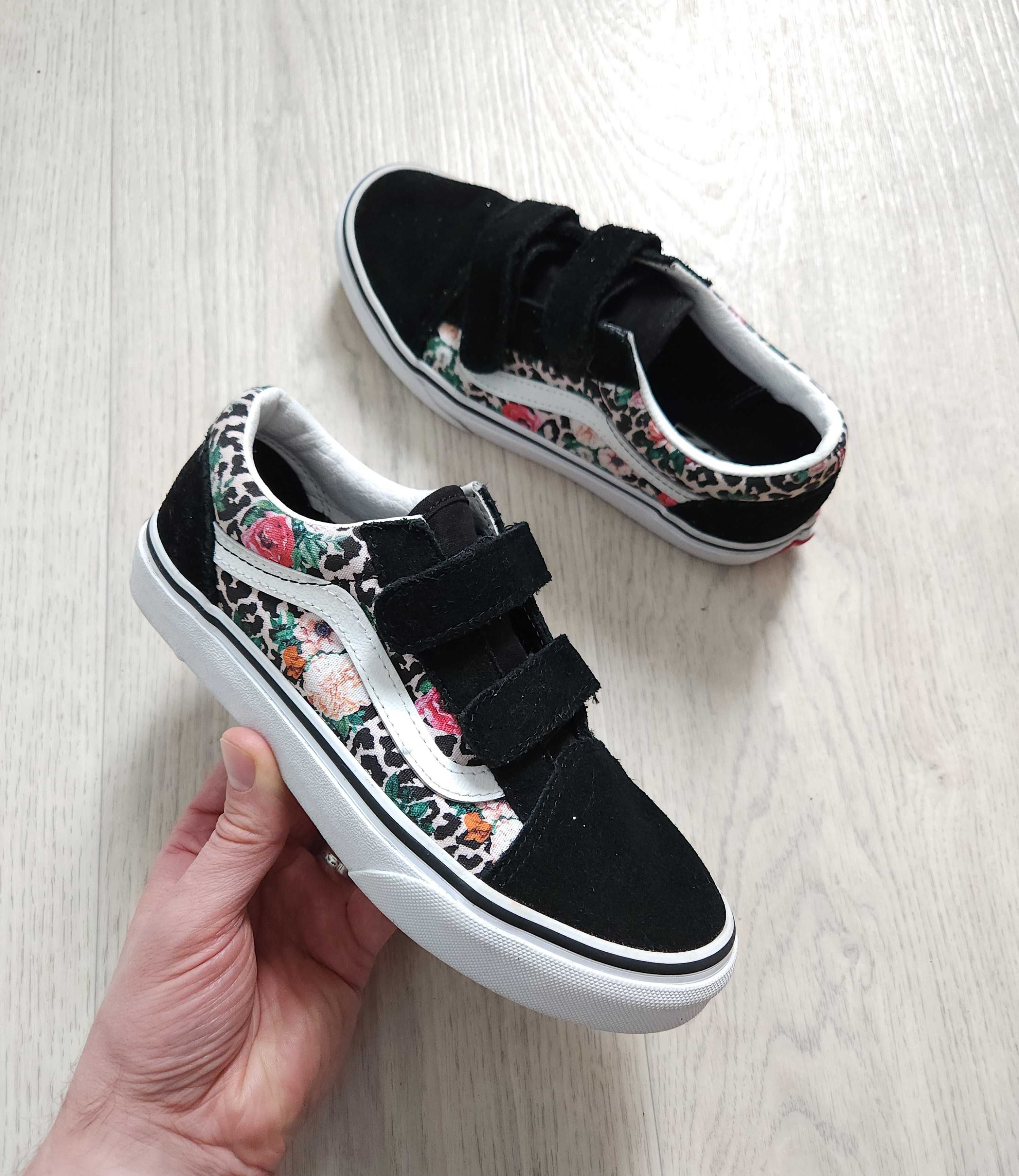 Vans Old Skool Leopard Floral кеды 34